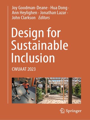 cover image of Design for Sustainable Inclusion